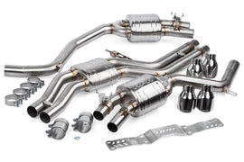 APR - APR Catback Exhaust System with Center Muffler - 4.0 TFSI - C7 S6/S7 - CBK0011 - German Performance