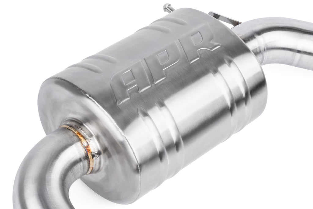APR - APR MK7.5 GTI TCR EXHAUST - CATBACK SYSTEM - WITH FRONT RESONATOR - CBK0039 - German Performance