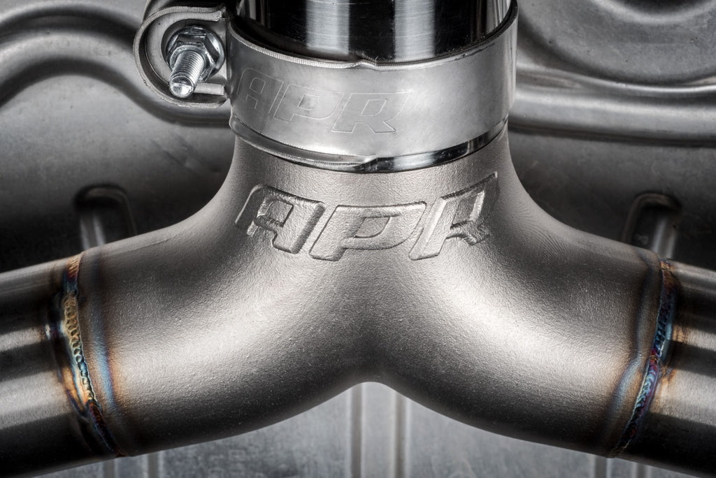 APR - APR MK7.5 GTI TCR EXHAUST - CATBACK SYSTEM - WITH FRONT RESONATOR - CBK0039 - German Performance