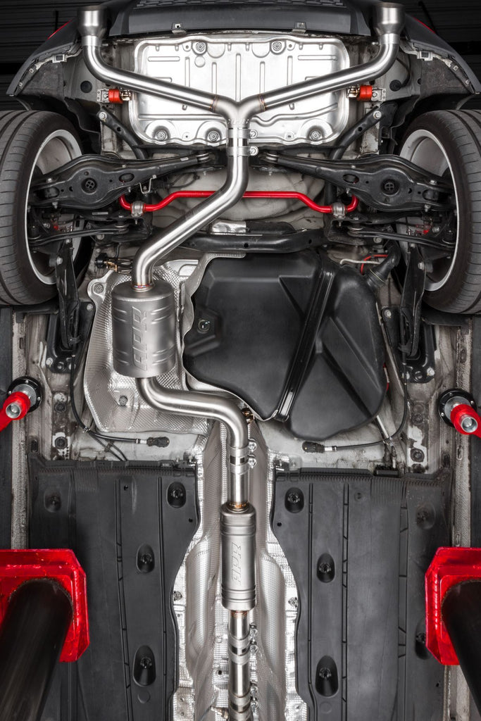 APR - APR MK7.5 GTI TCR EXHAUST - CATBACK SYSTEM - WITH FRONT RESONATOR - CBK0039 - German Performance