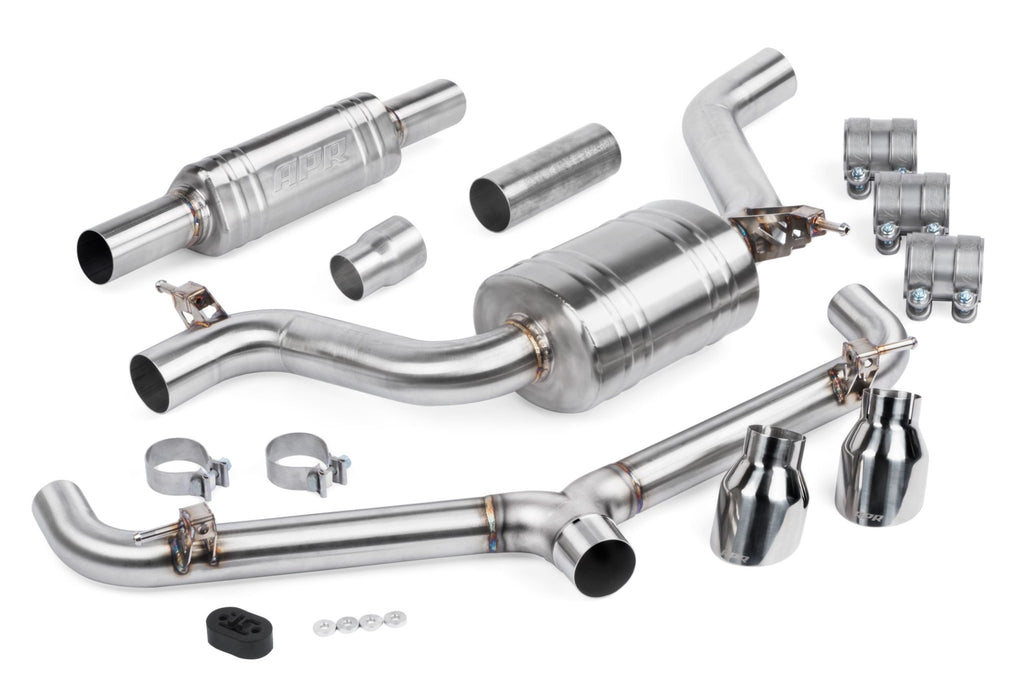 APR - APR MK7.5 GTI TCR EXHAUST - CATBACK SYSTEM - WITH FRONT RESONATOR - CBK0039 - German Performance