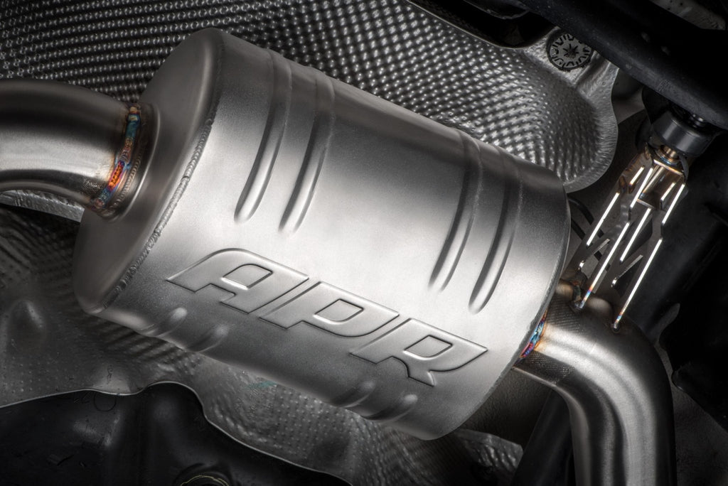 APR - APR MK7.5 GTI TCR EXHAUST - CATBACK SYSTEM - WITH FRONT RESONATOR - CBK0039 - German Performance