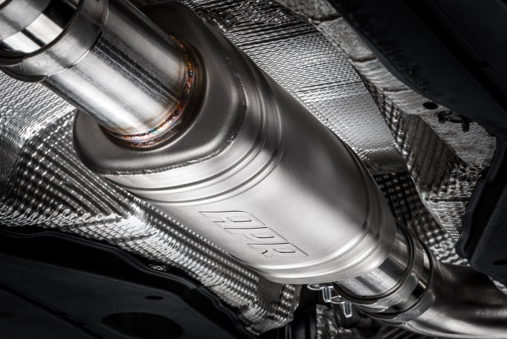 APR - APR MK7.5 GTI TCR EXHAUST - CATBACK SYSTEM - WITH FRONT RESONATOR - CBK0039 - German Performance