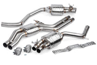 APR - APR Catback Exhaust System with Center Muffler - 4.0 TFSI - C7 RS6/RS7 - CBK0015 - German Performance
