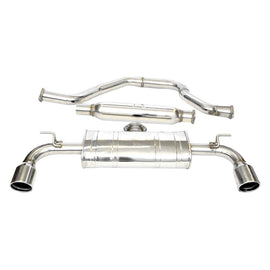 Invidia - Invidia Q300 VW MK7 GTI Cat Back Exhaust w/SS Tips - CB-HS13GF7G3S - German Performance